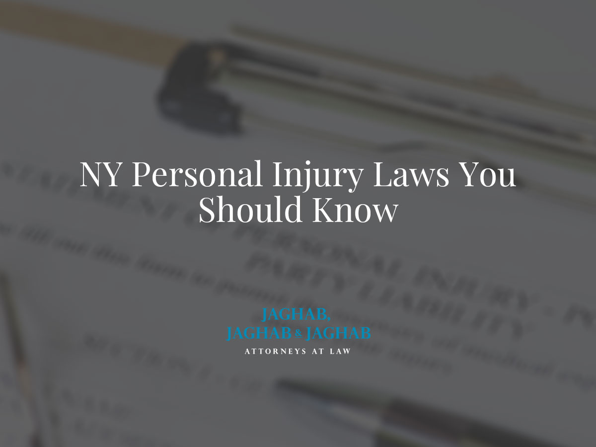 NY Personal Injury Laws You Should Know